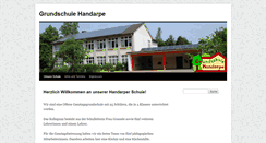 Desktop Screenshot of grundschule-handarpe.de